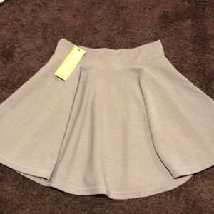 Gray Skater Skirt (NWT)